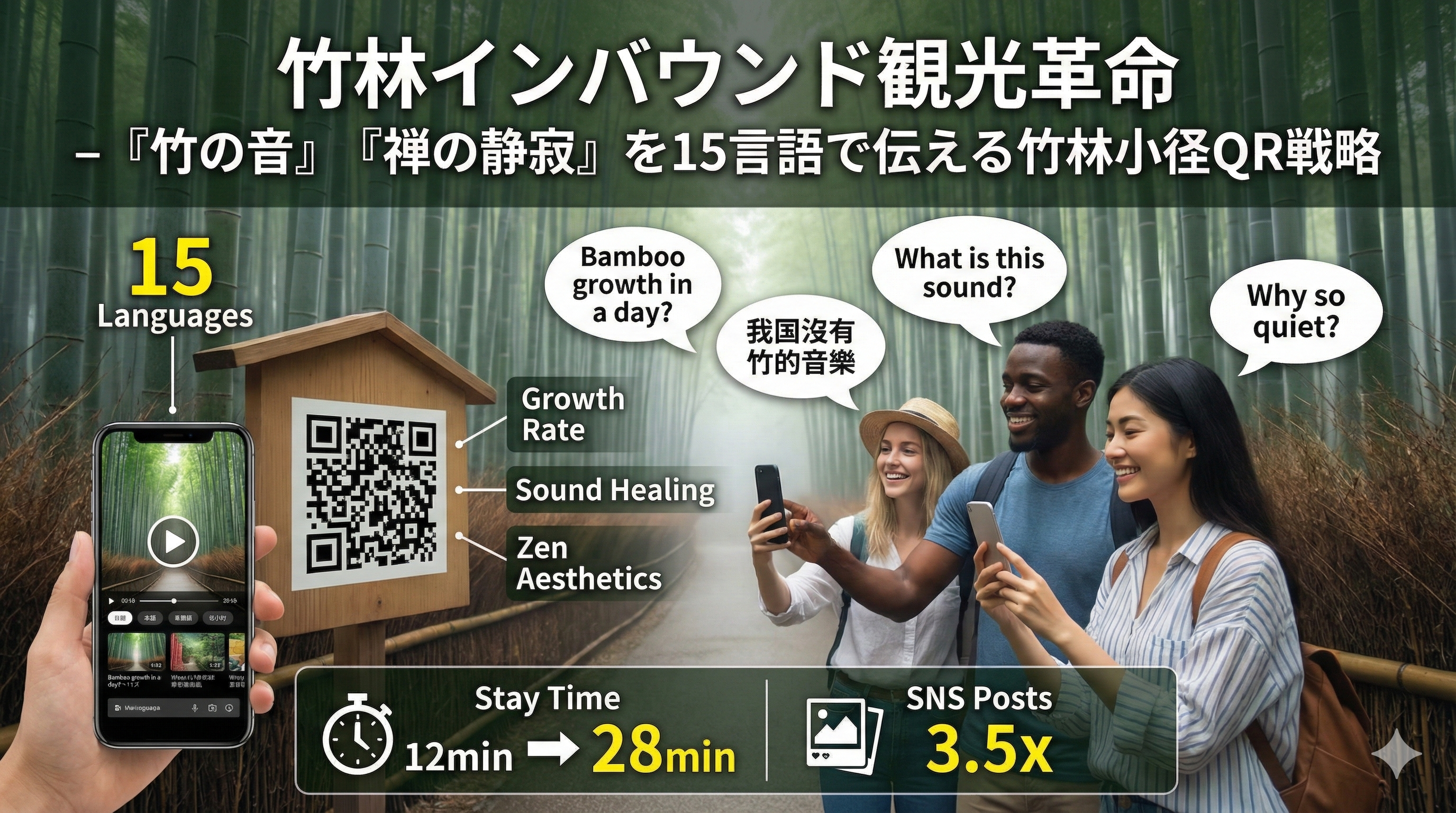 竹林インバウンド観光