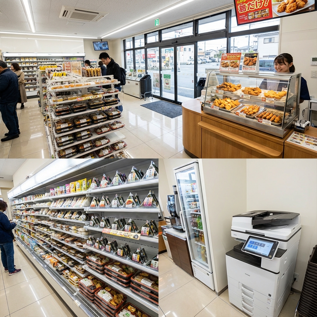 日本のコンビニ