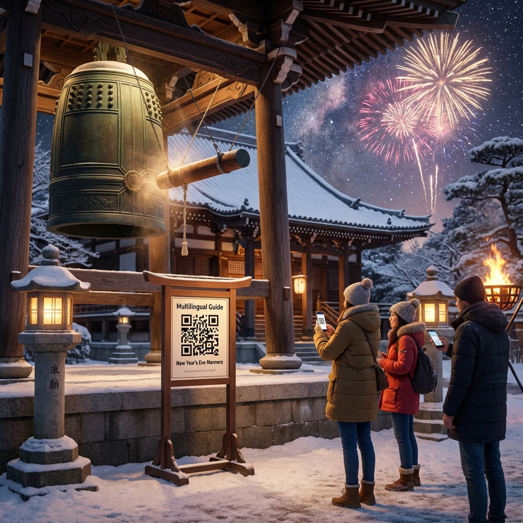 除夜の鐘・カウントダウン多言語ガイド