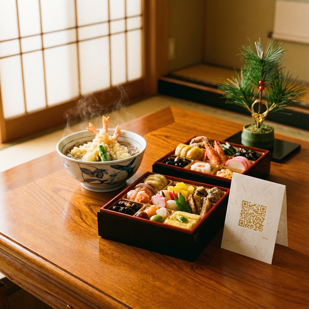 年越し蕎麦・おせち多言語ガイド