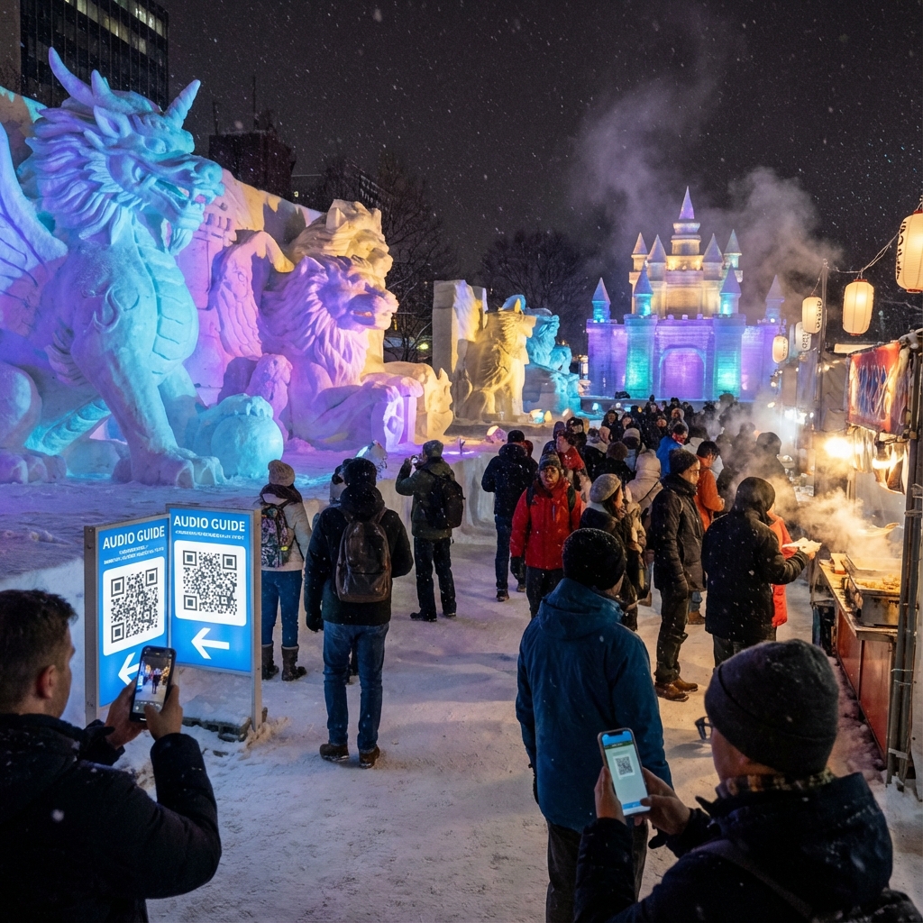 札幌雪まつりの雪像